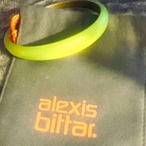 Alexis Bittar Lime Green Bangle